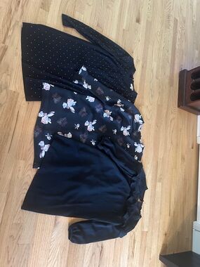 Lot of 3 dresses banana republic and loft